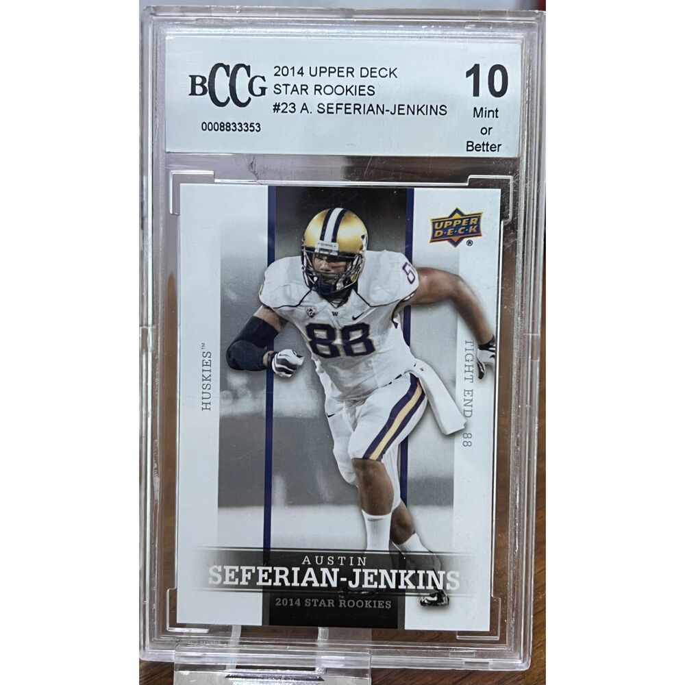 2014 Upper Deck Star Rookies A. Seferian-Jenkins BCCG 10